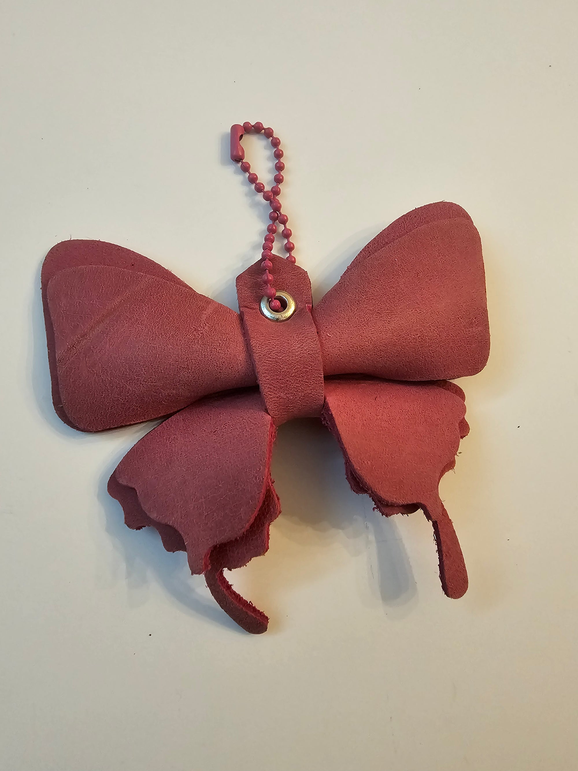Leather Butterfly Charms