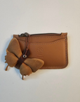 Zippered Pouch (Saddle Tan)