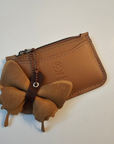 Zippered Pouch (Saddle Tan)