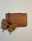 Zippered Pouch (Saddle Tan)