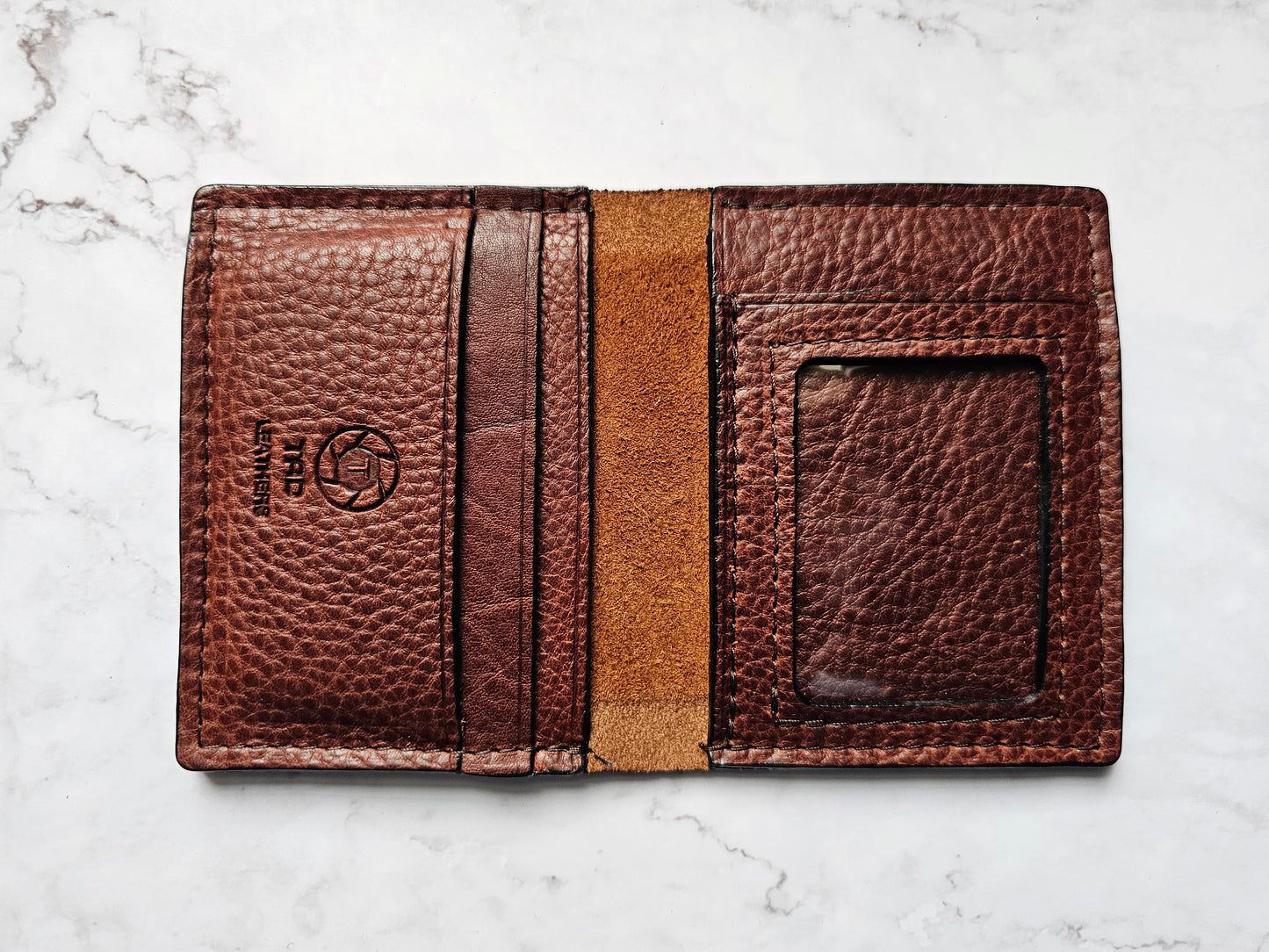 Minimalist wallet (Pebble grain Brown)