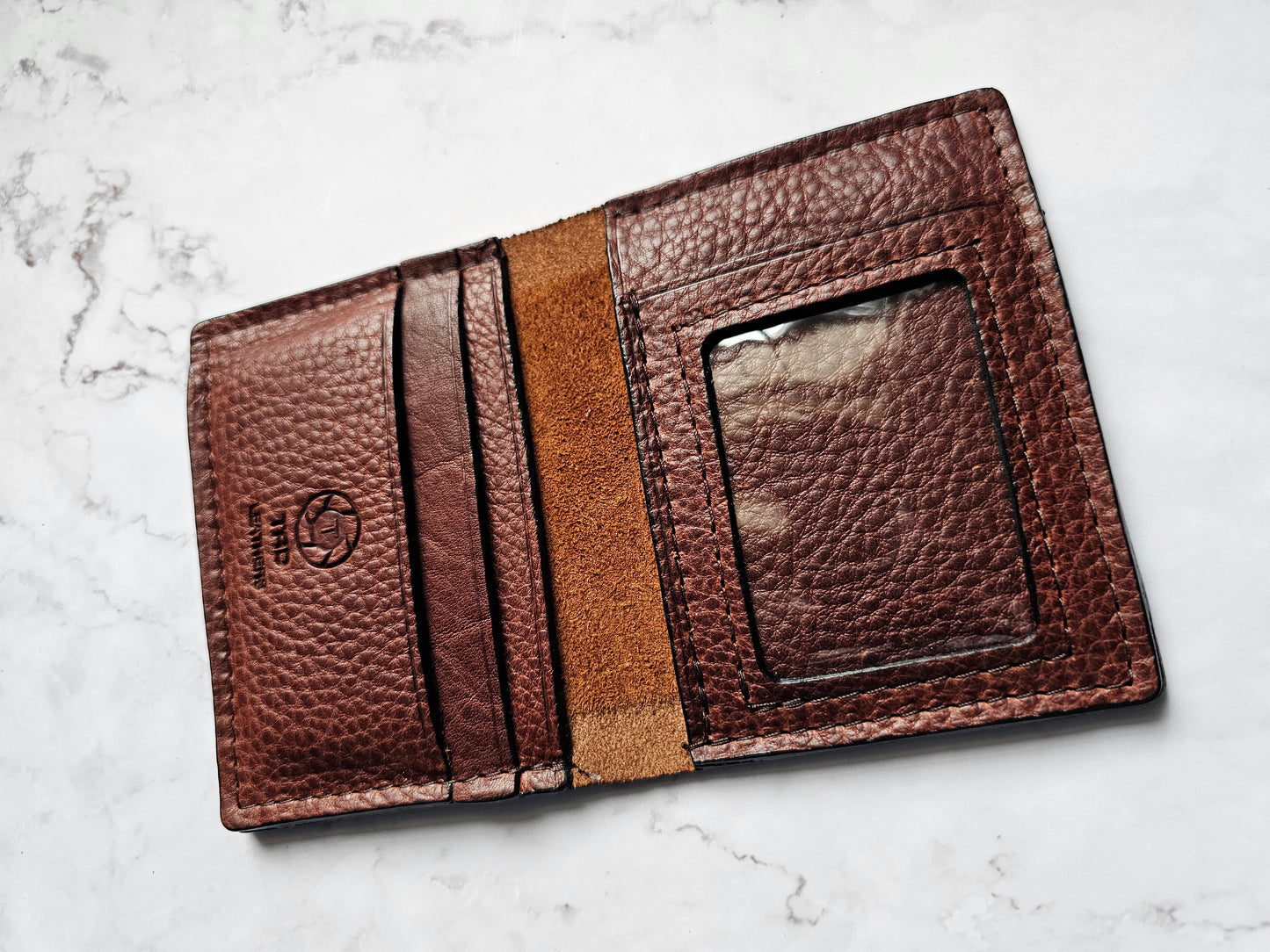 Minimalist wallet (Pebble grain Brown)