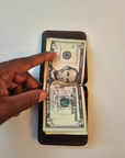 Leather Money Clip Black Wallet Riverview Florida