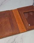 Handcrafted ID Wallet tad leathers Riverview florida