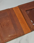 Id wallet with id slot leather