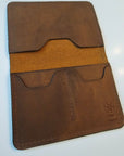 Passport Holder(Crimson Ember) - Tad Leathers