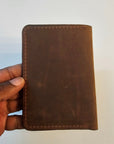 Passport Holder(Crimson Ember) - Tad Leathers