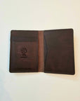 Minimalist wallet (Pebble grain Brown) - Tad Leathers