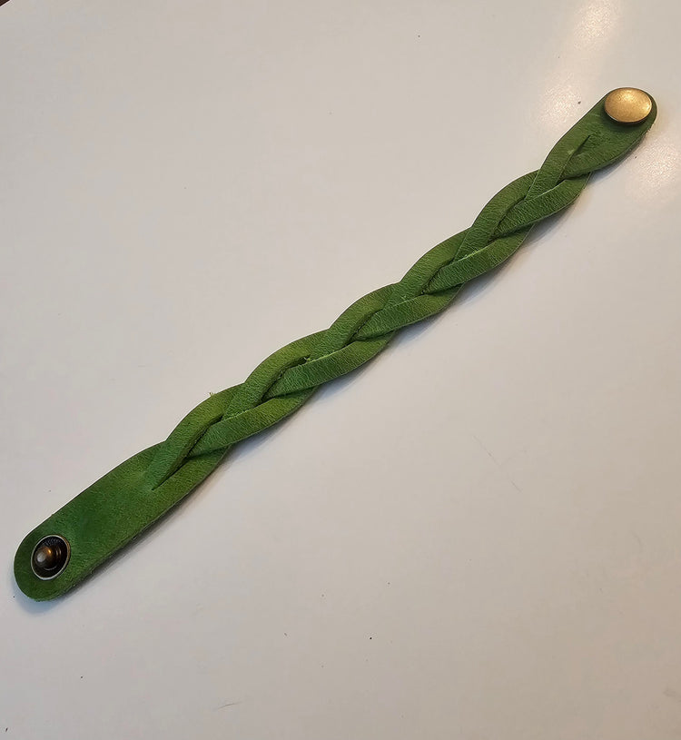 Mystery Braid Leather Bracelet