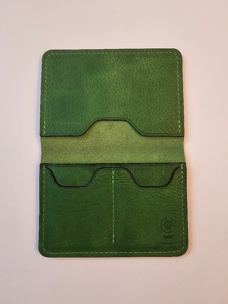 green Passport Holder