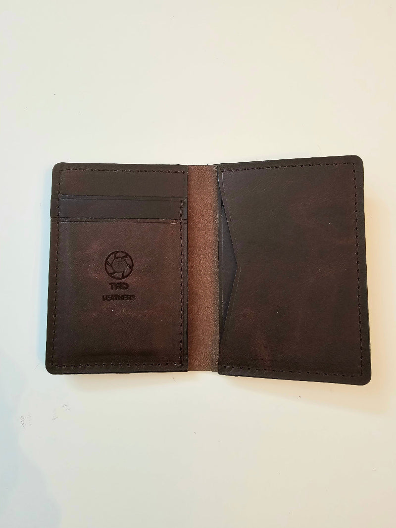 brown Minimalist Wallet