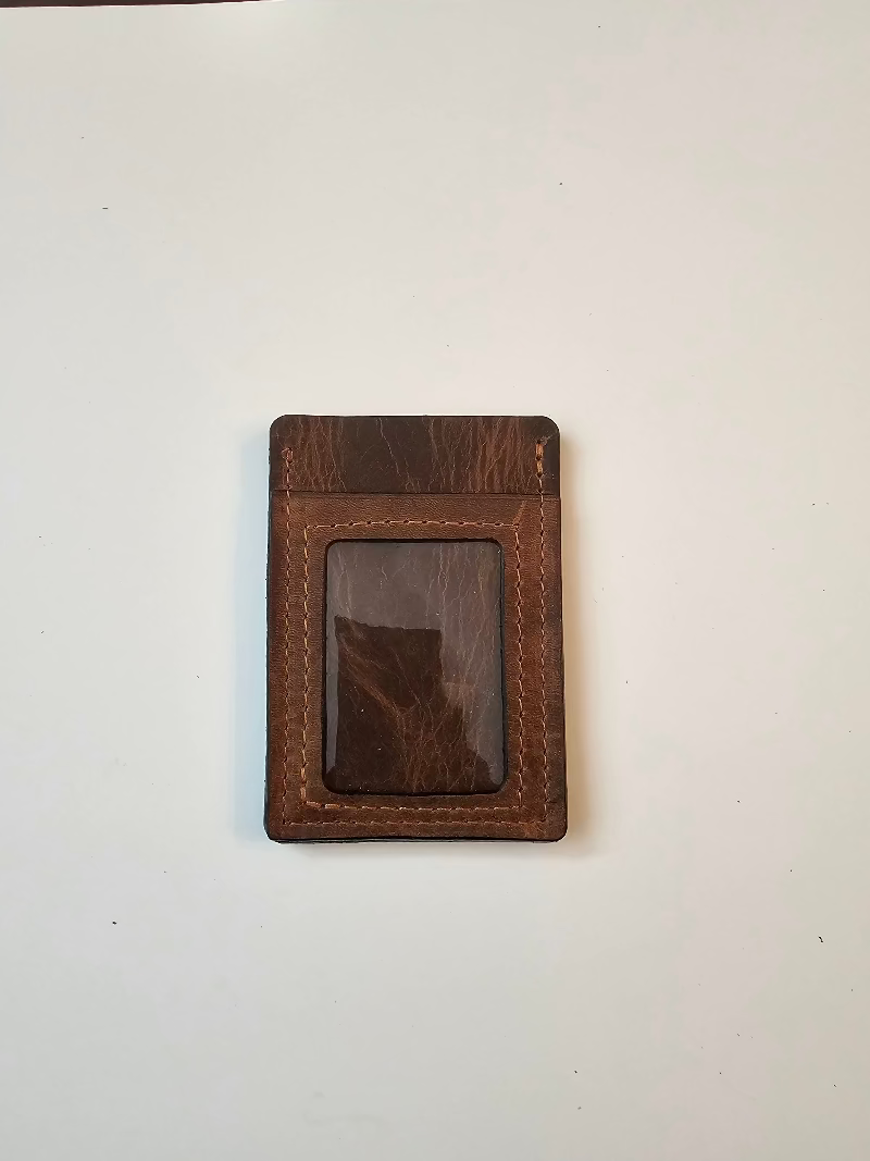 Riverview Slim Cardholder: Keep it Light and Secure - Tad Leathers