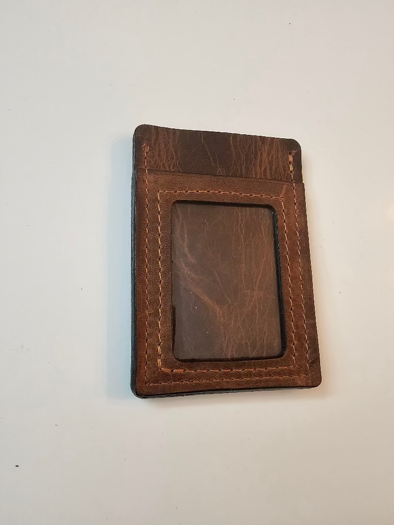 Riverview Slim Cardholder: Keep it Light and Secure - Tad Leathers