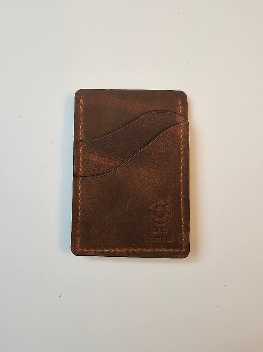 Riverview Slim Cardholder: Keep it Light and Secure - Tad Leathers