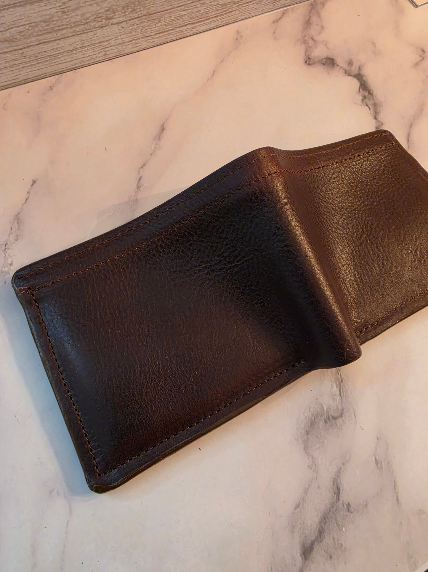 Bifold Wallet-Dark Brown