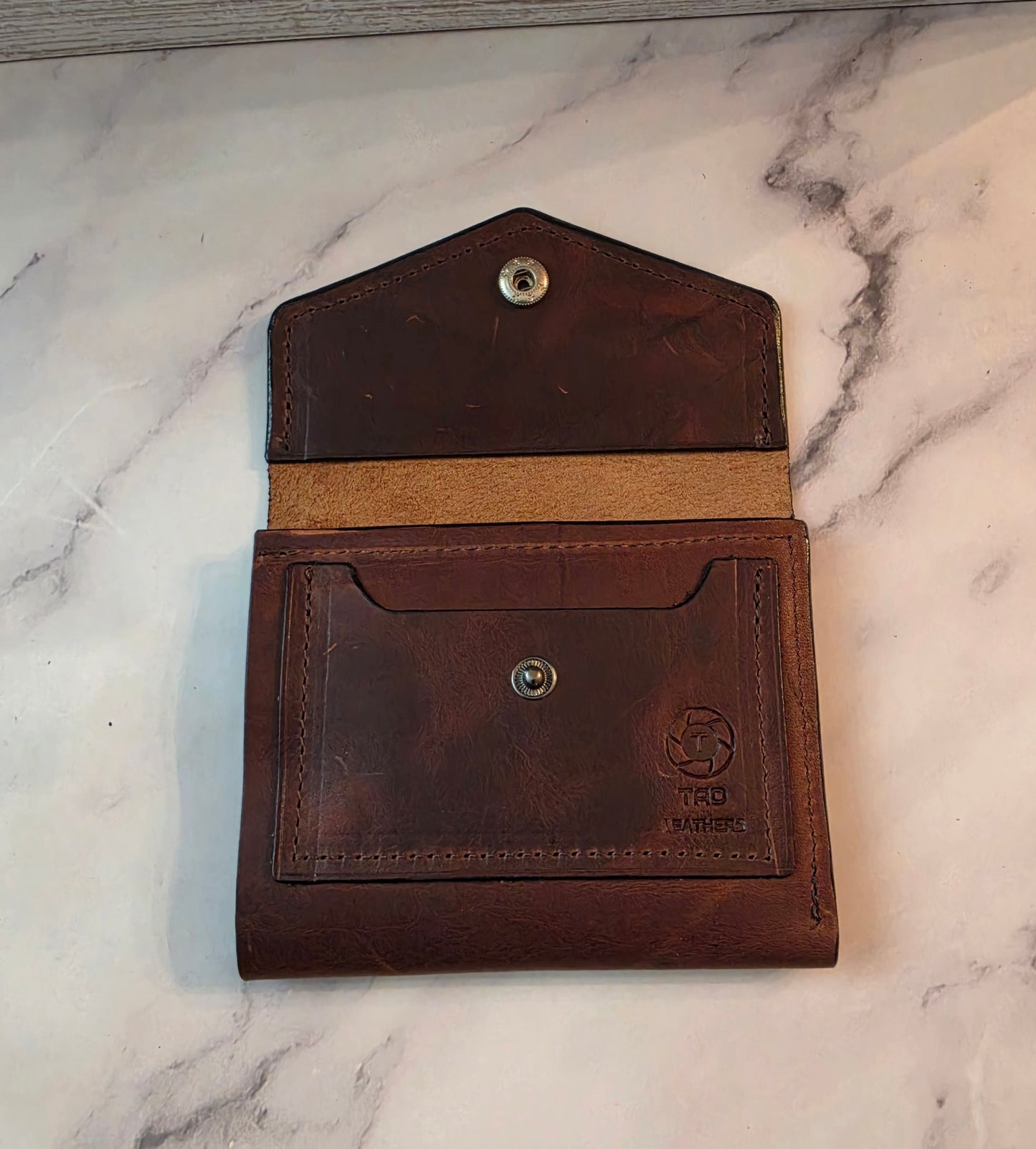 Snap Wallet-Volcano Brown