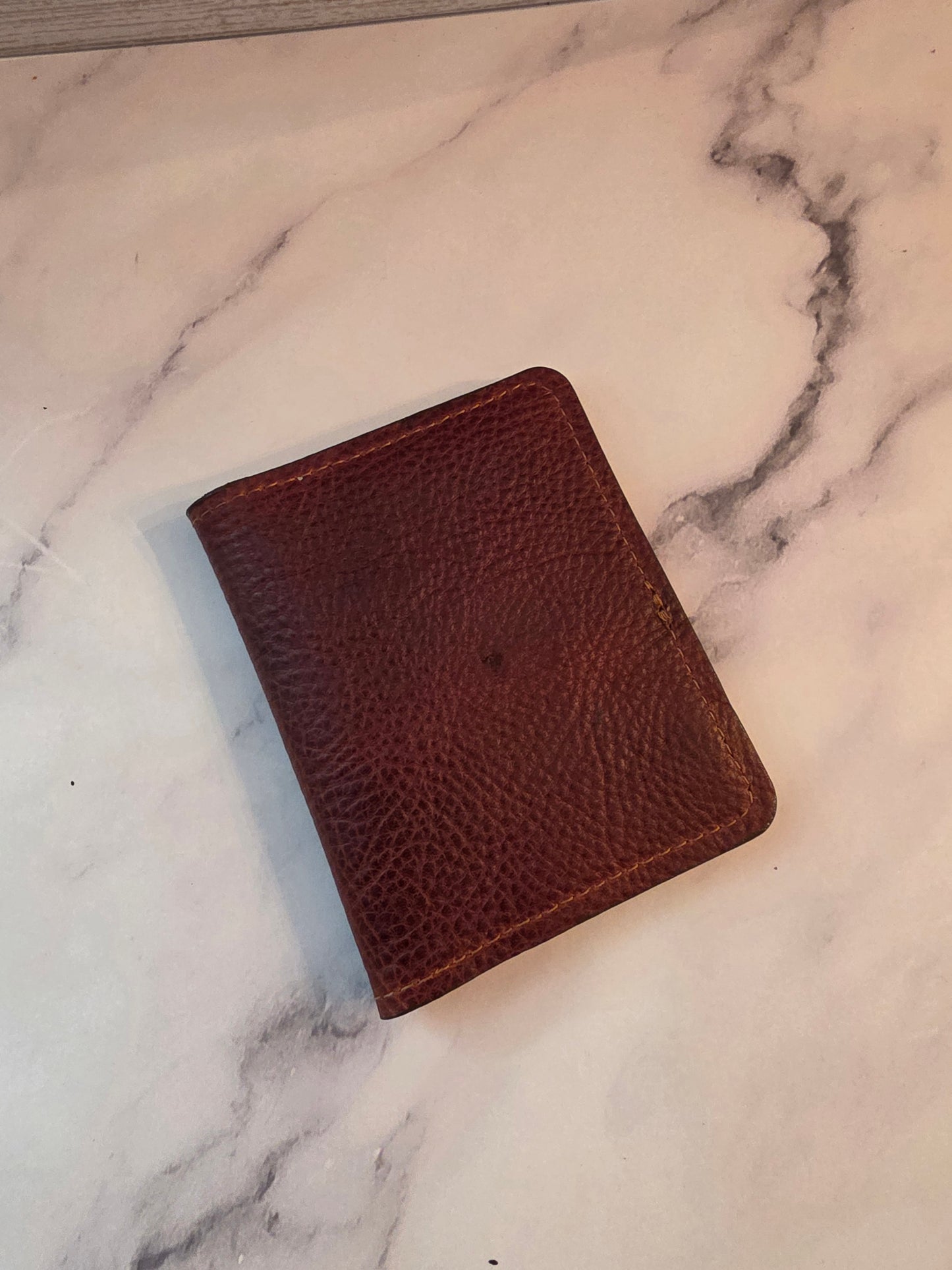 Slim Wallet- Multi-Brown