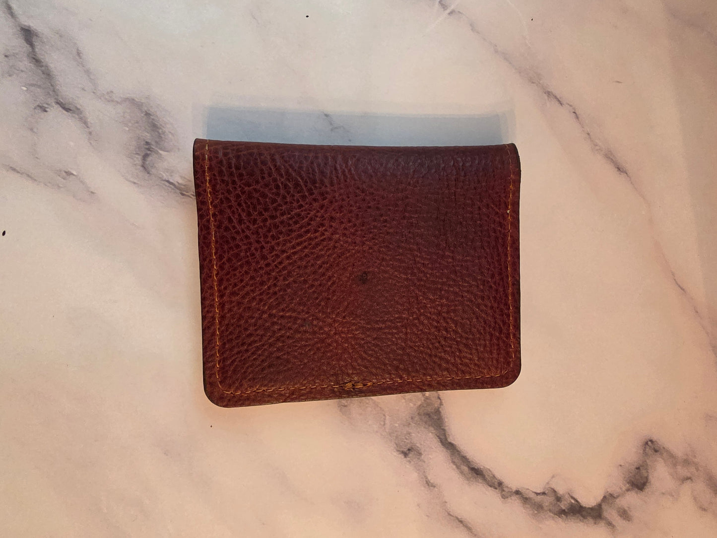 Slim Wallet- Multi-Brown