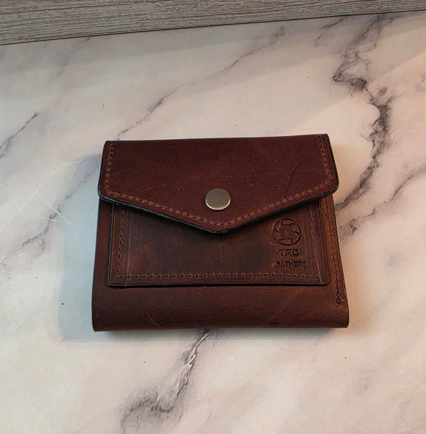 Snap Wallet-Volcano Brown