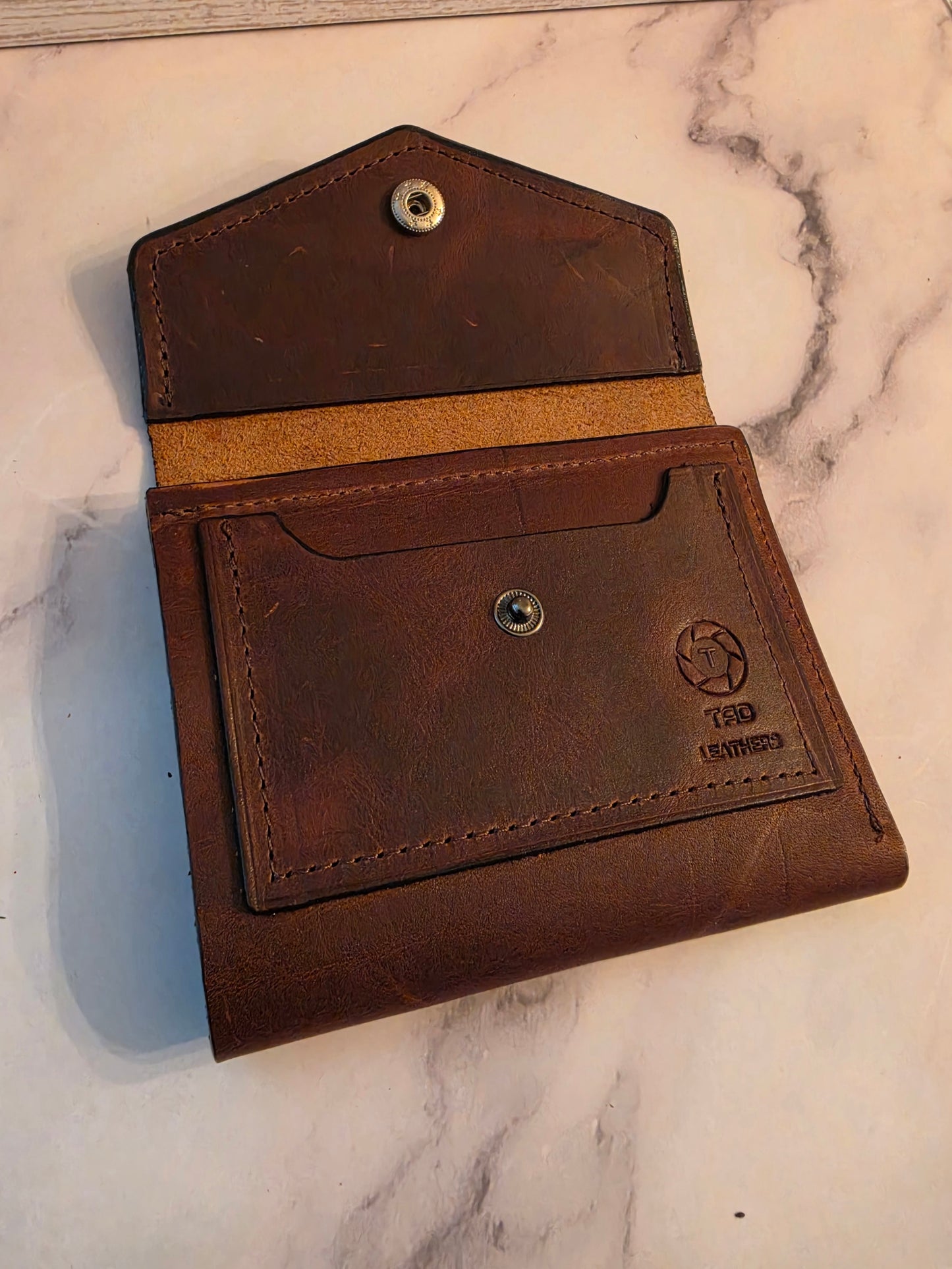 Snap Wallet-Volcano Brown