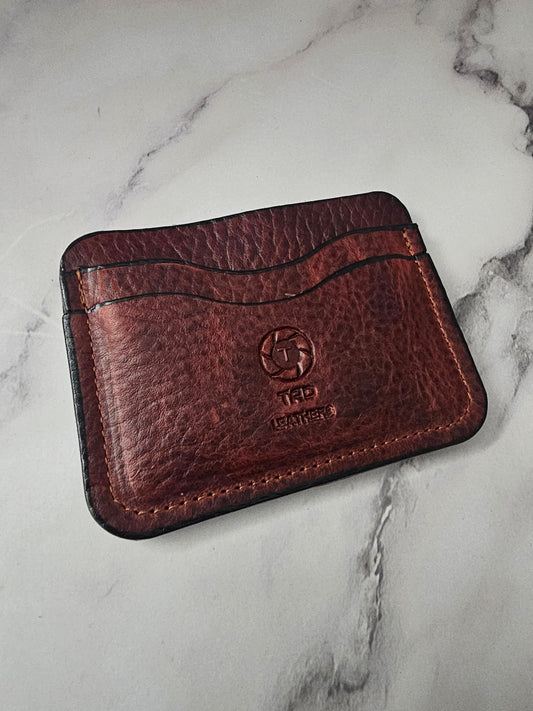 Compact Full-Grain Card Holder