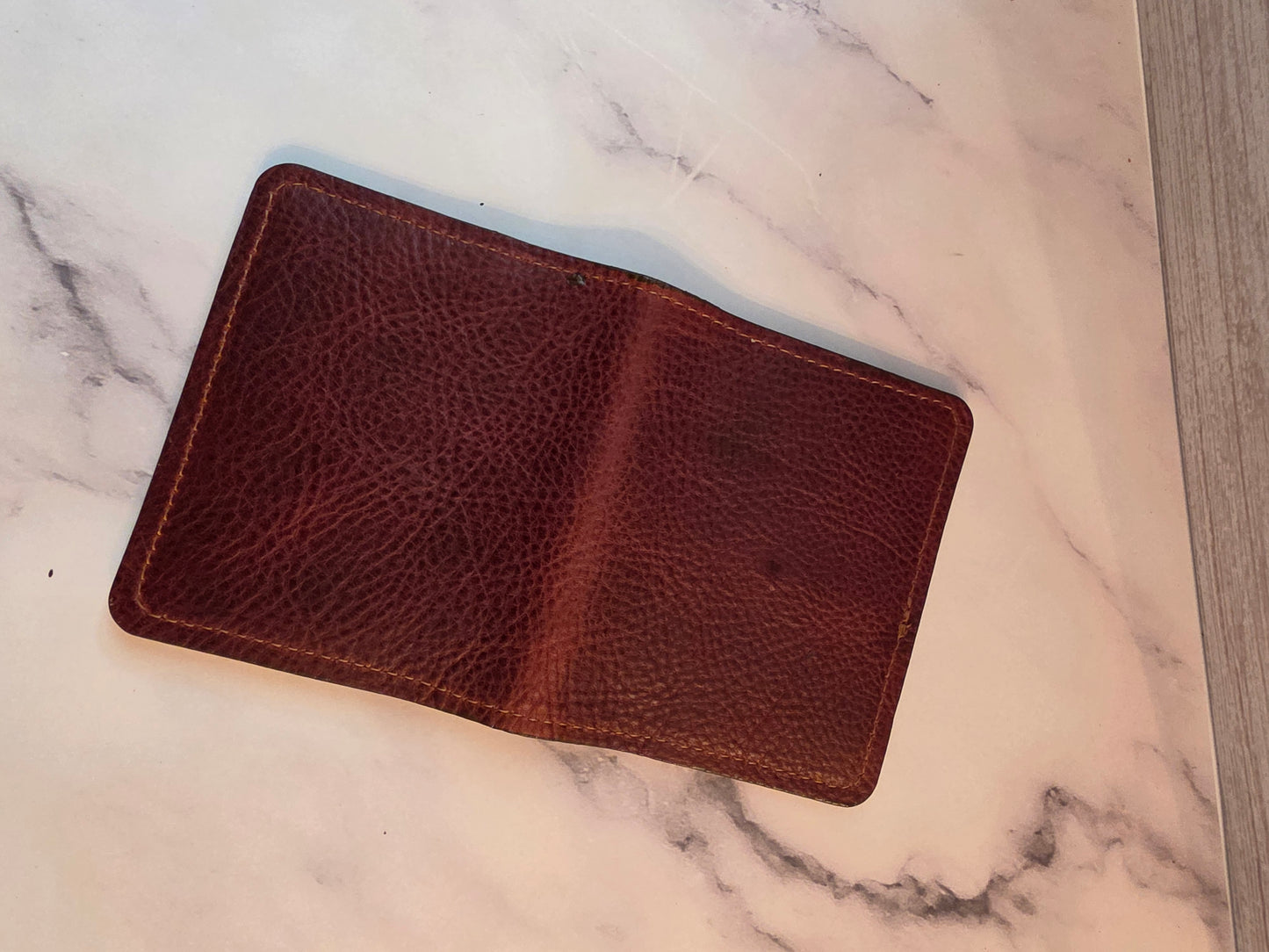 Slim Wallet- Multi-Brown