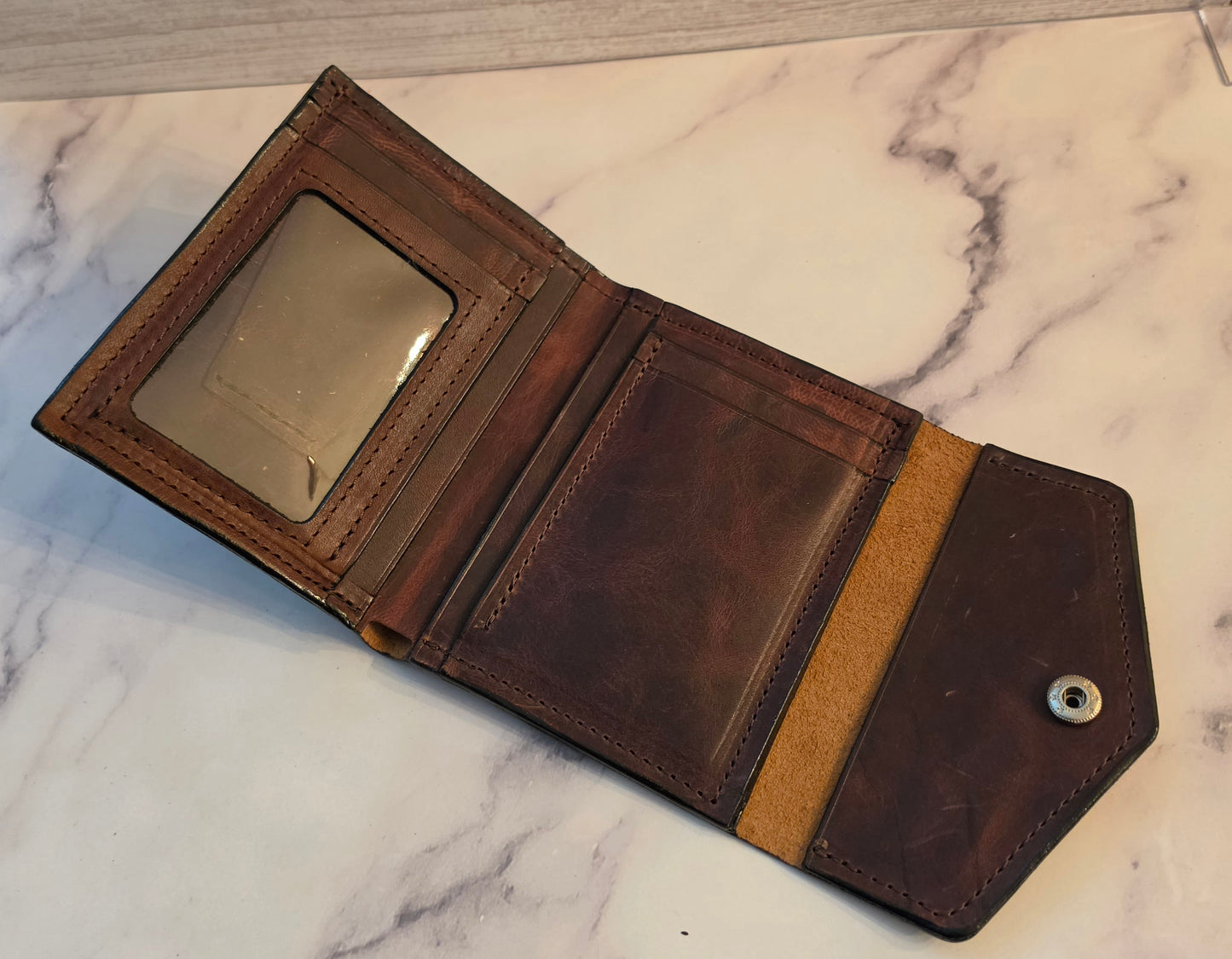 Snap Wallet-Volcano Brown