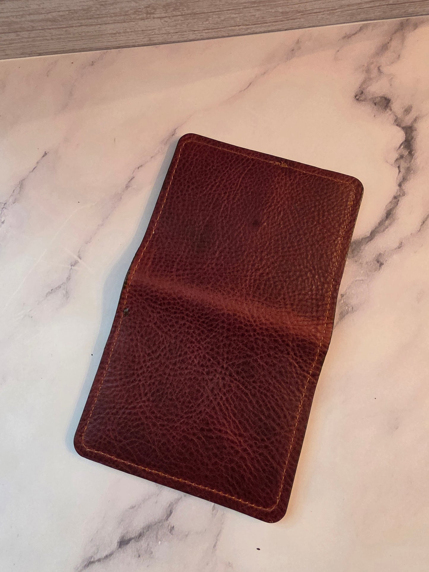Slim Wallet- Multi-Brown