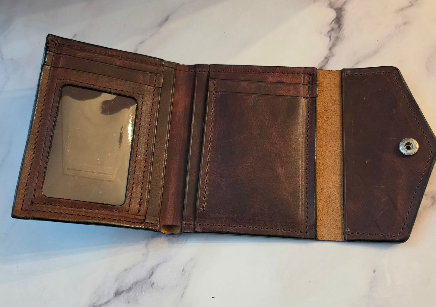 Snap Wallet-Volcano Brown