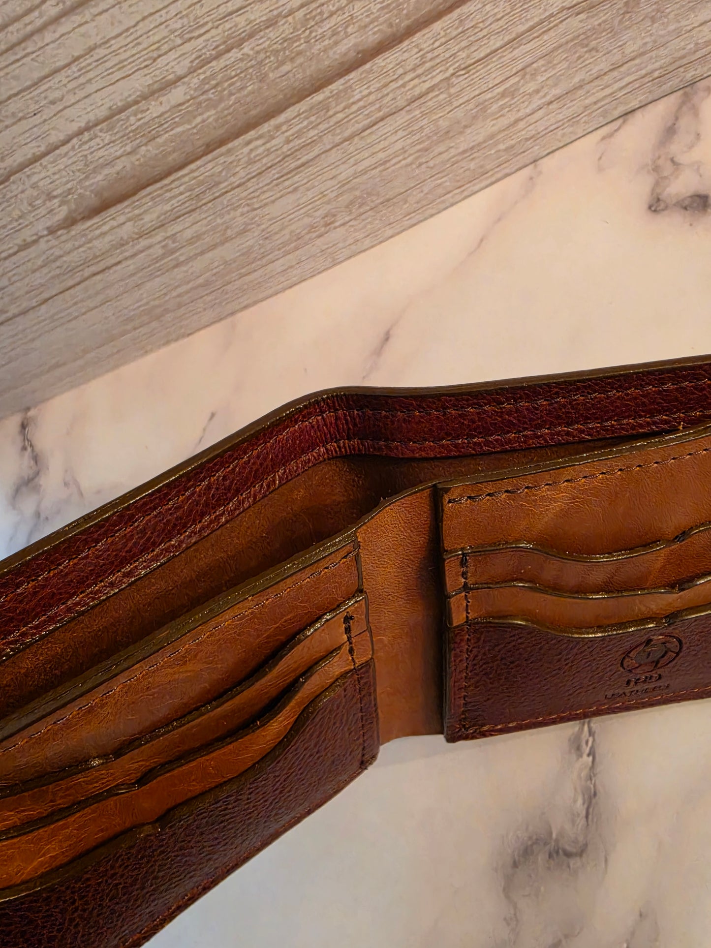 Bifold Wallet-Multi-Brown