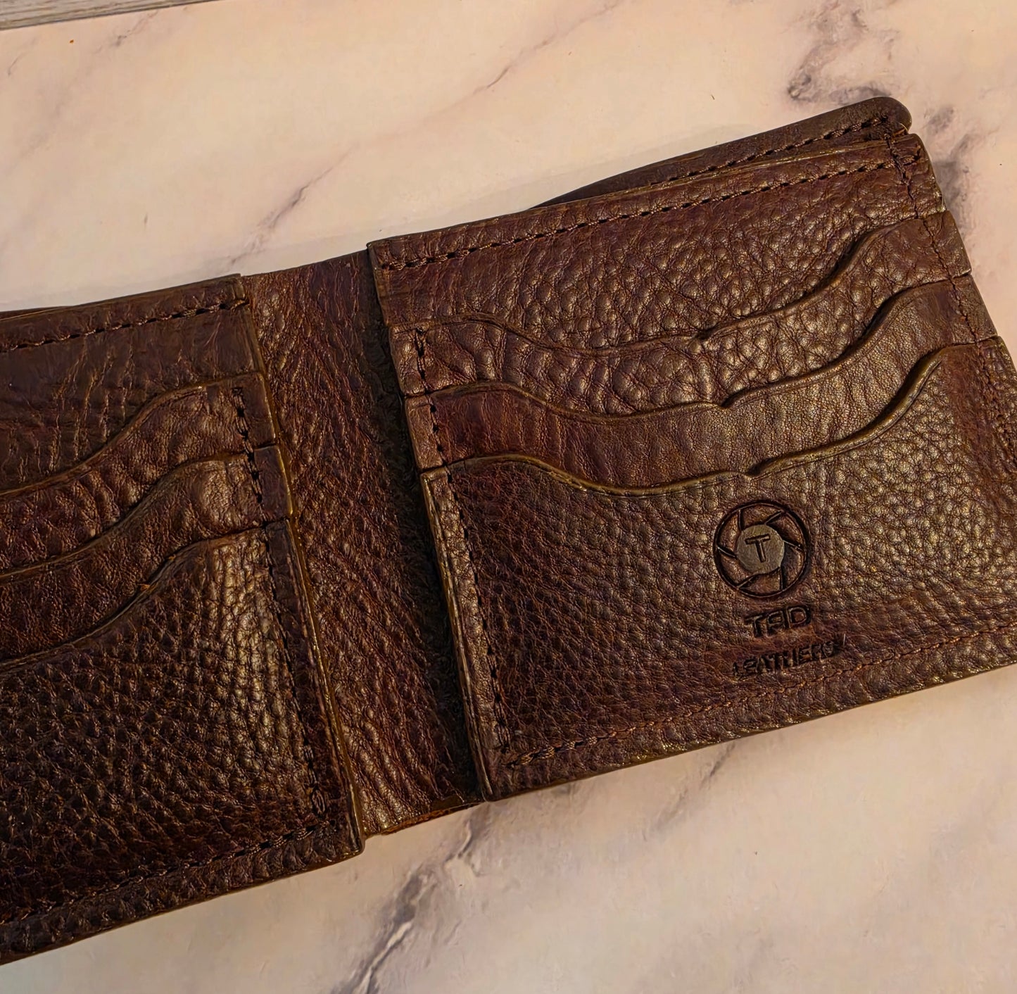 Bifold Wallet-Dark Brown