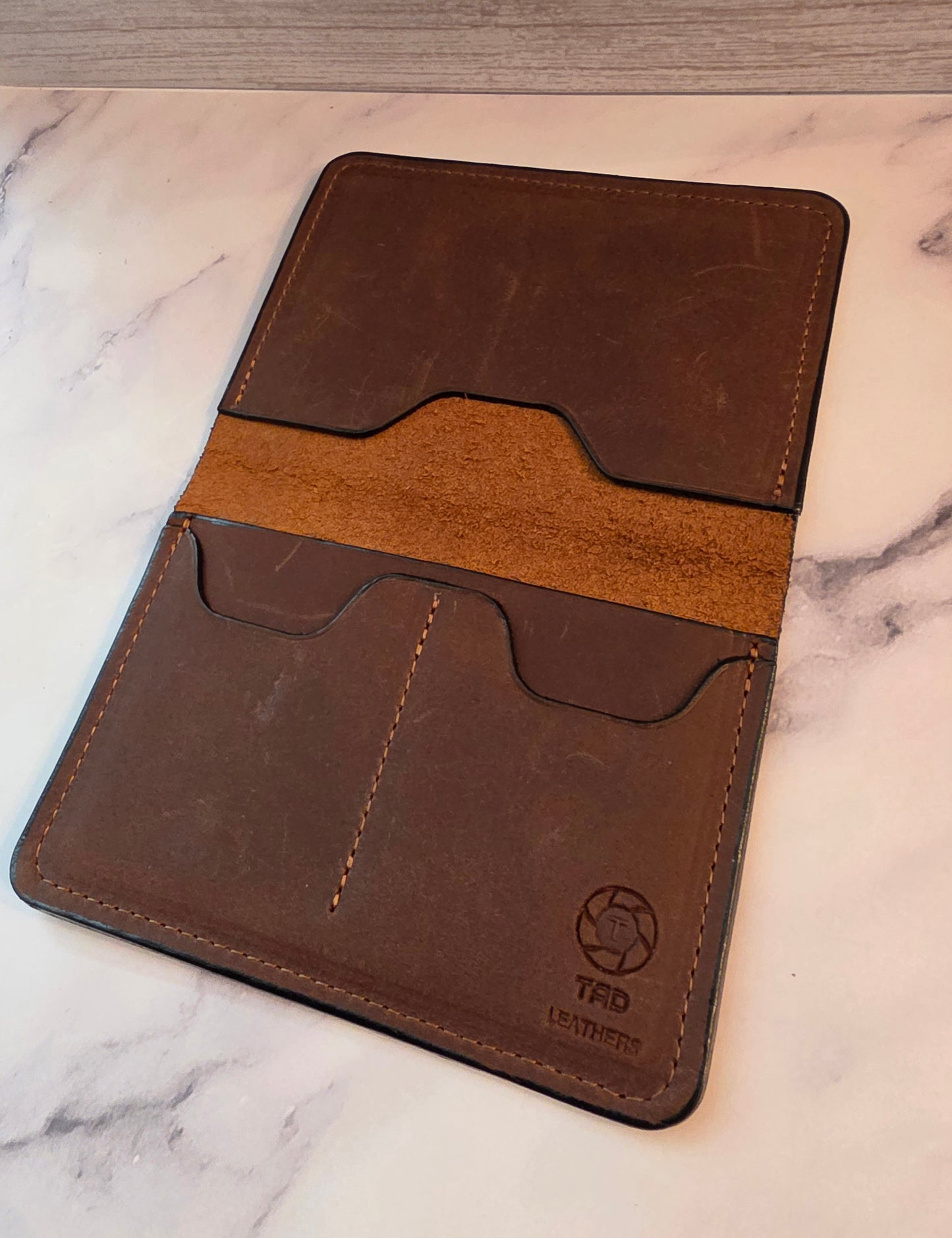 Brown Passport Holder - Stylish Travel Companion for Your Documents