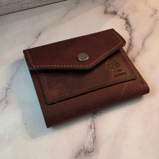 Snap Wallet-Volcano Brown