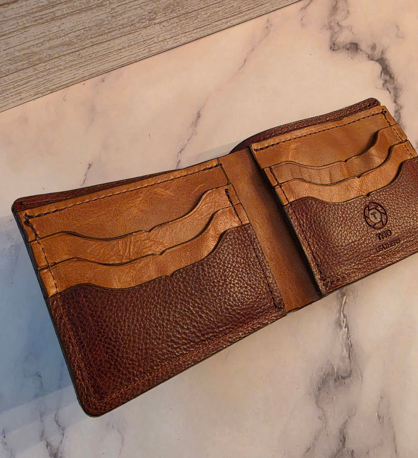 Bifold Wallet-Multi-Brown