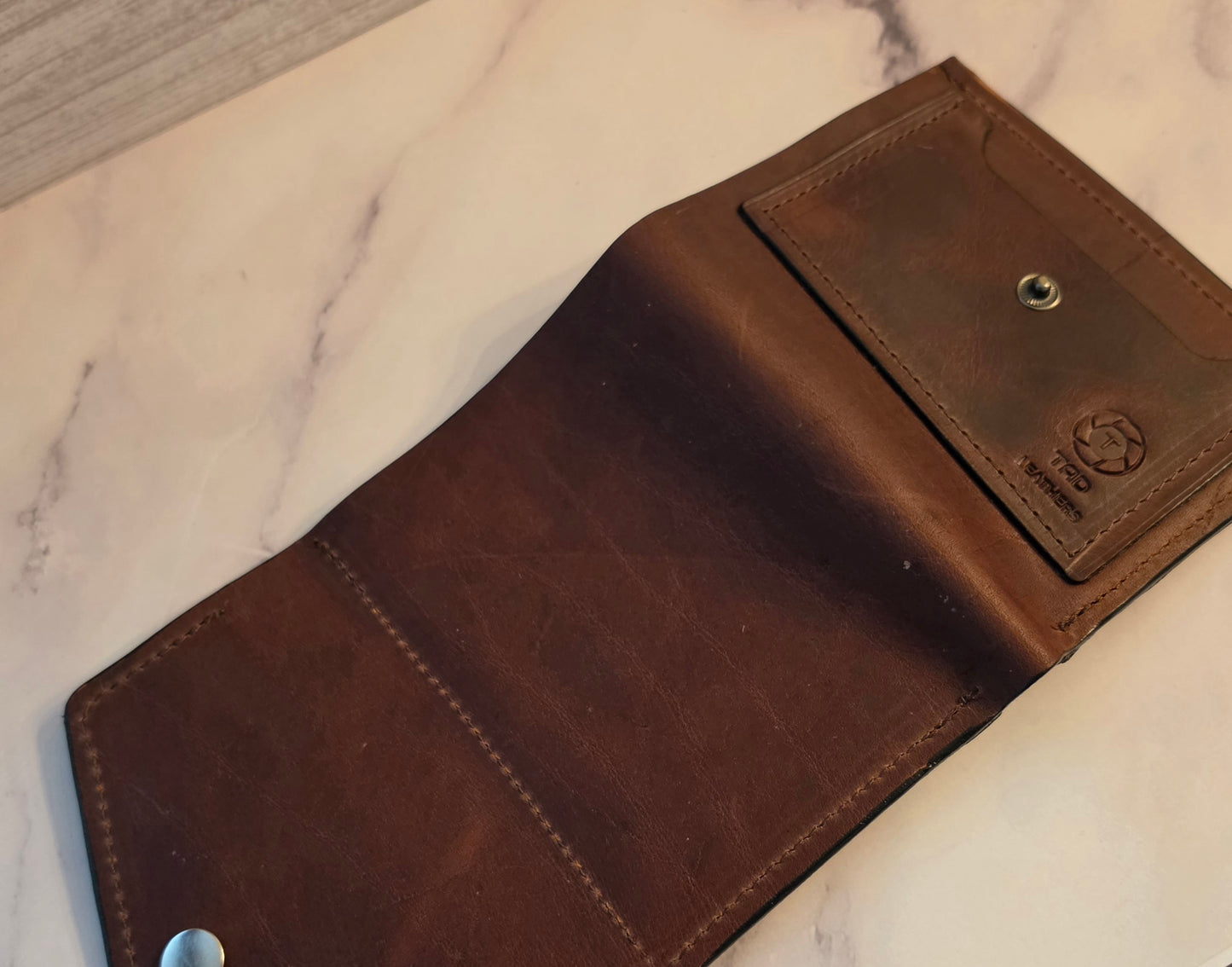 Snap Wallet-Volcano Brown