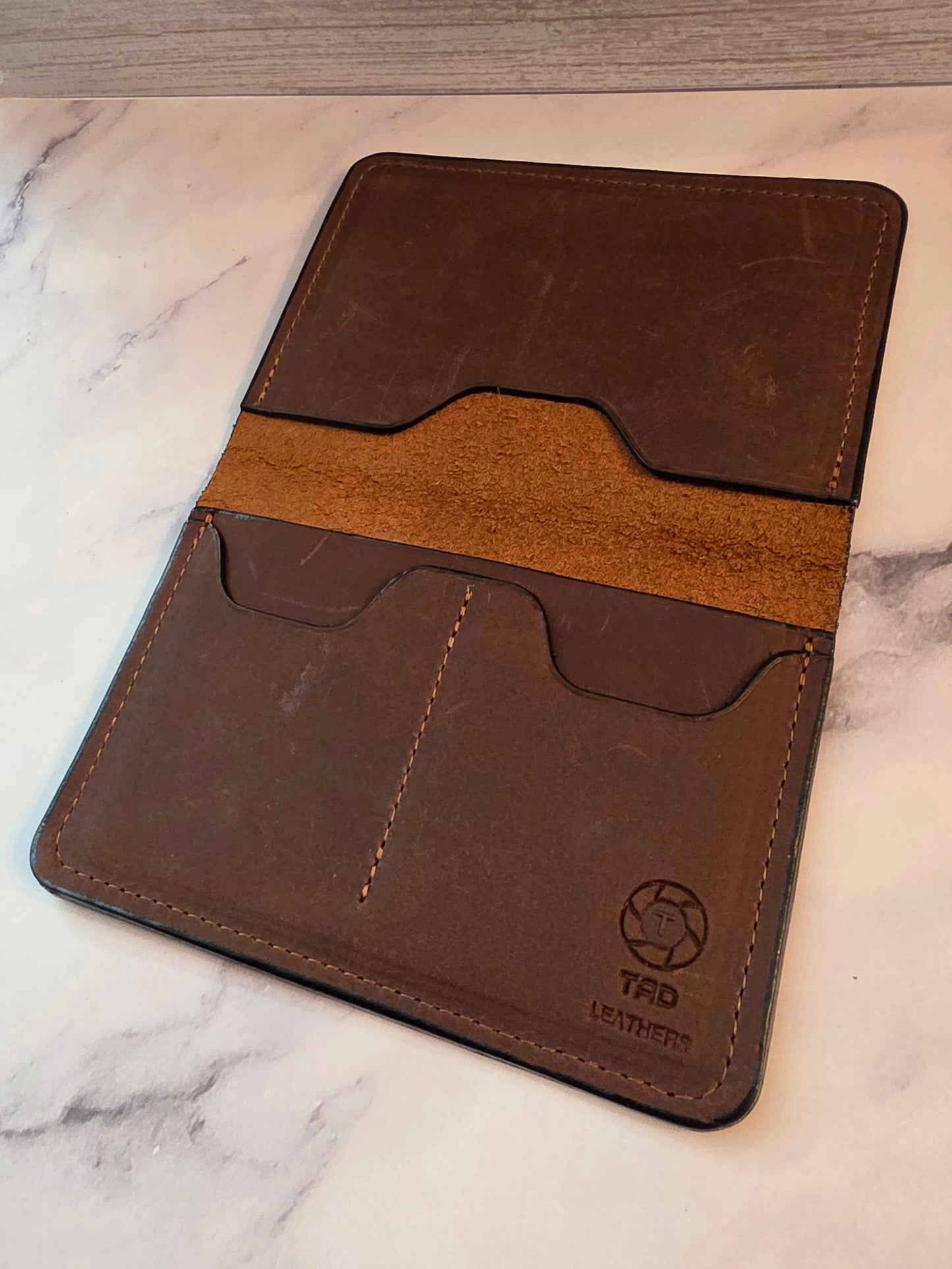 Brown Passport Holder - Stylish Travel Companion for Your Documents