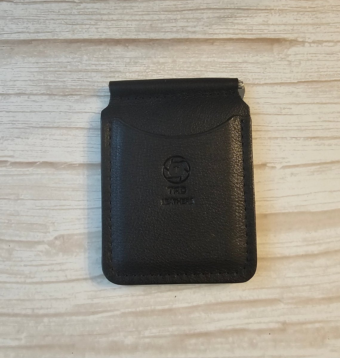 Money Clip - Black - Tad Leathers