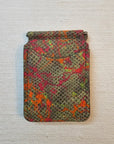 Handcrafted Leather Money Clip - [ Python Green] | Premium Full-Grain Leather | Tad Leathers" - Tad Leathers