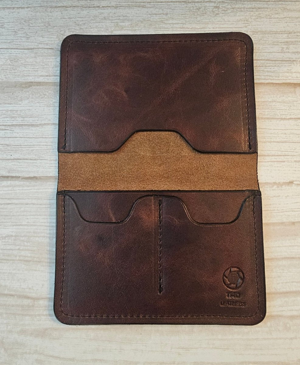 Passport Holders - Volcano Brown - Tad Leathers