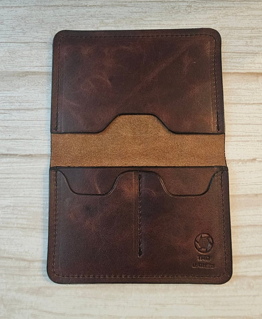 Passport Holders - Volcano Brown - Tad Leathers