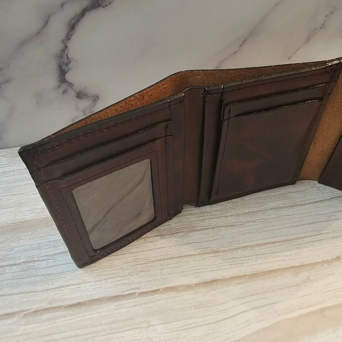 Snap Wallet - Volcano Brown - Tad Leathers