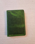 Minimalist Wallet (Vibrant Green) - Tad Leathers